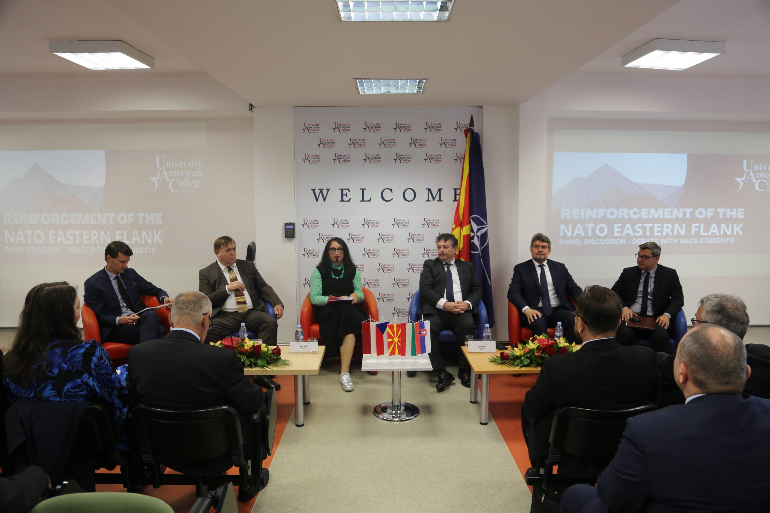 Panel Discussion Debate with UACS Students - Reinforcement of the NATO Eastern Flank