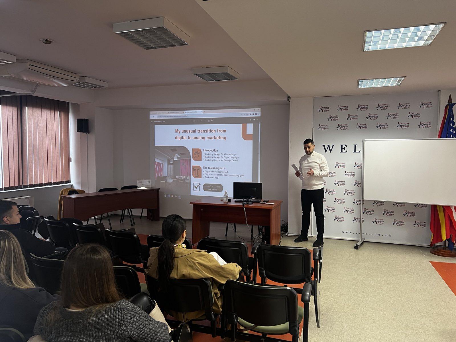 Guest Lecture at the classes of Market Research and Marketing Communications at UACS