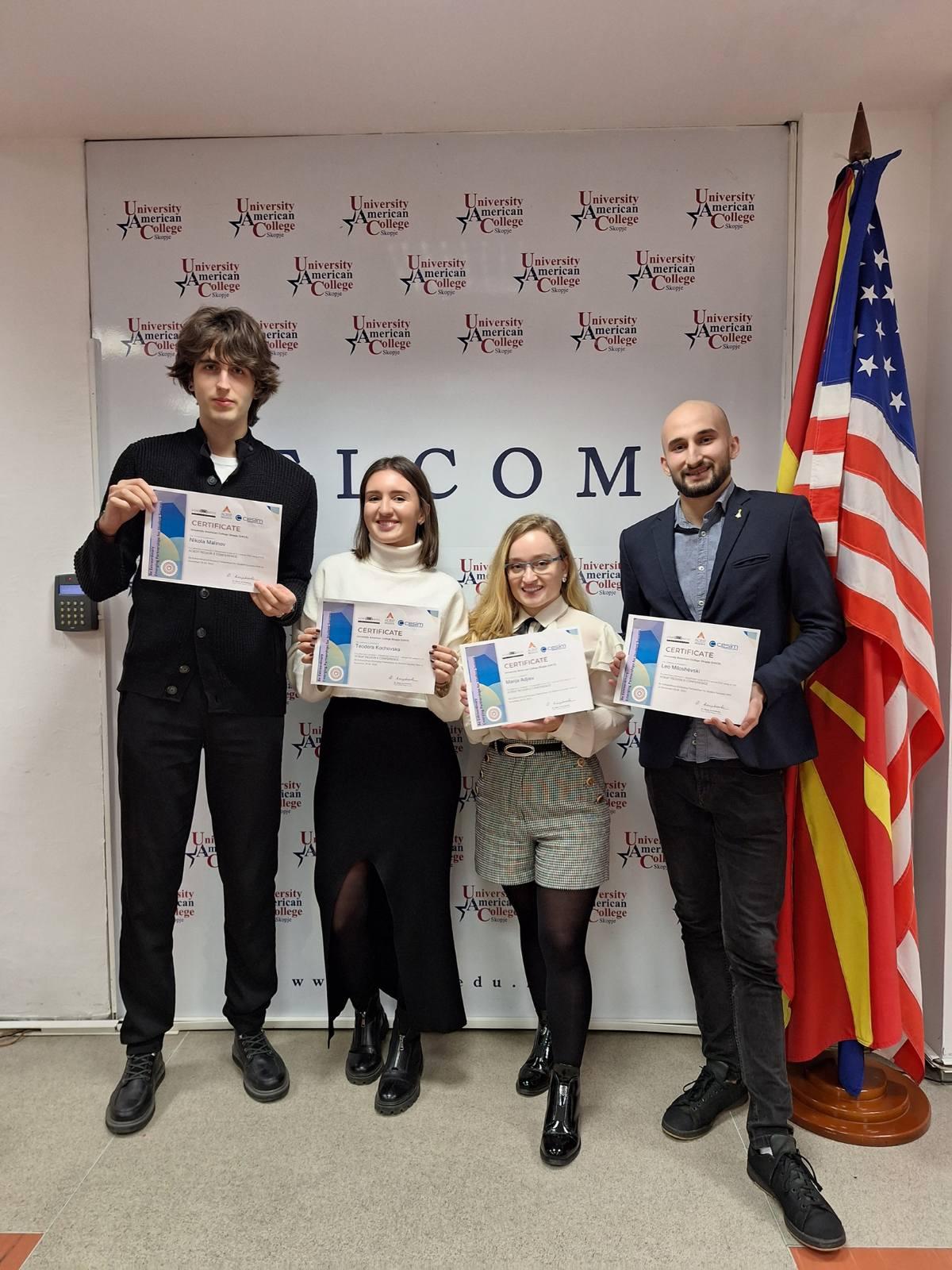 UACS won 3rd place at the ACBSP Region 8 Conference