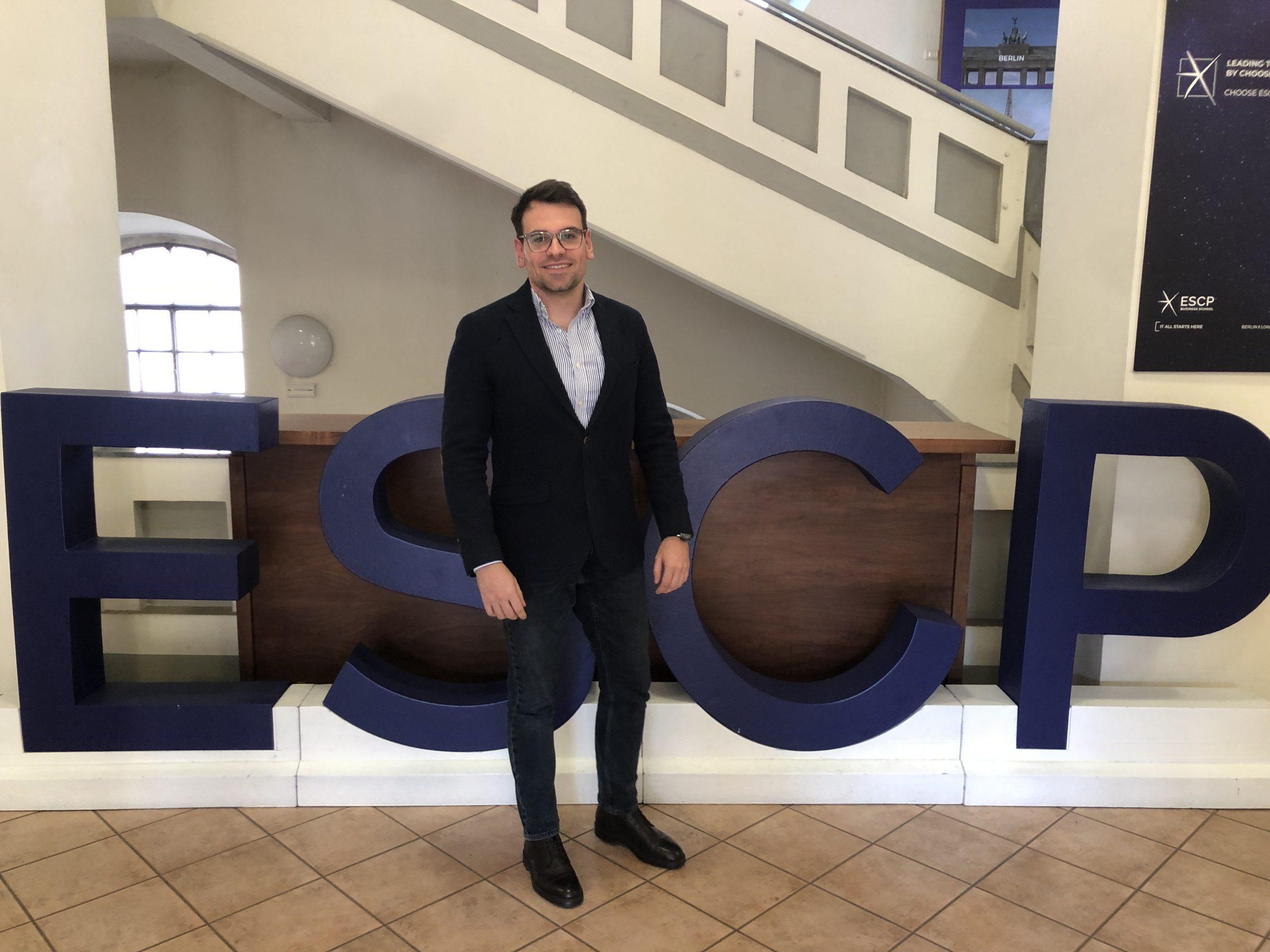 A study visit experience by our UACS Assistant Stefan Tanevski, at the ESCP Business School, in Turin, Italy