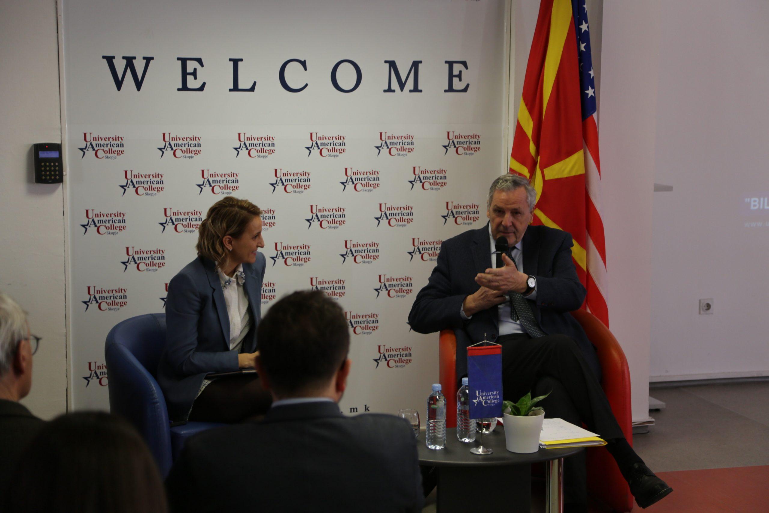 Lecture by Ambassador Alain Le Roy, as part of the UACS Talks series