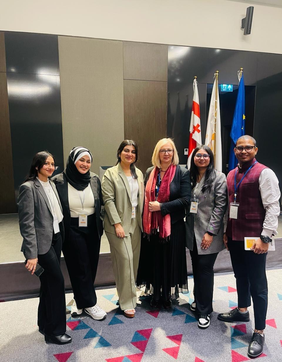 Assoc. Prof. Dimitrinka Jordanova Peshevska, PhD - Keynote lecturer at the Geomedi University in Tbilisi, Georgia