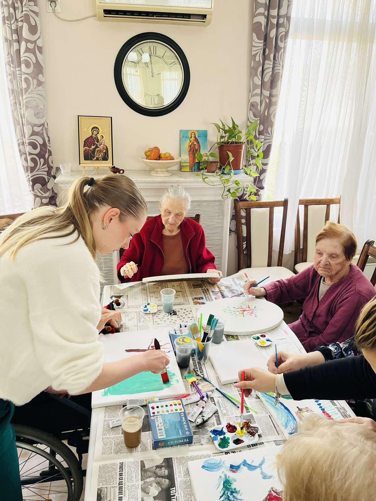 UACS Visit of the home for the eldery Hotel Idila Terzieva