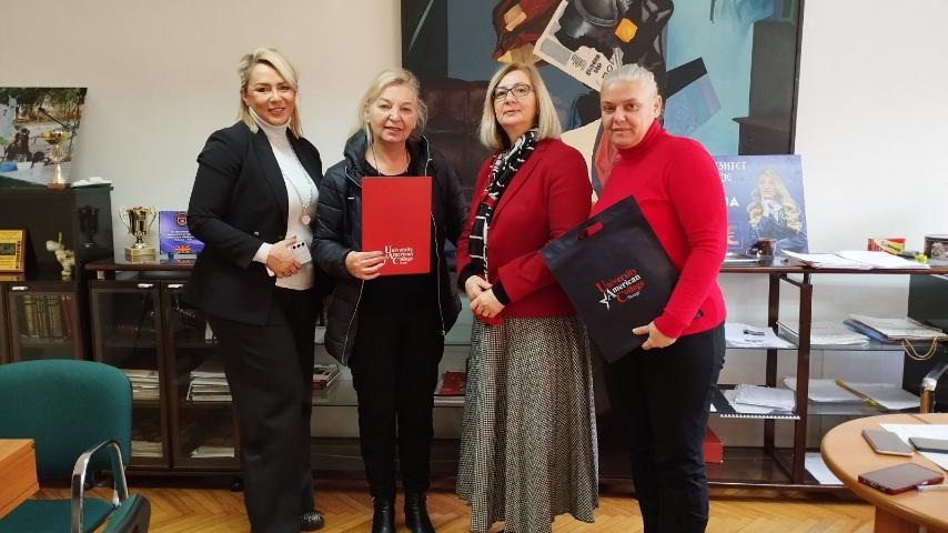 Memorandum of Understanding between UACS and the Foster Home 11 Oktomvri in Skopje