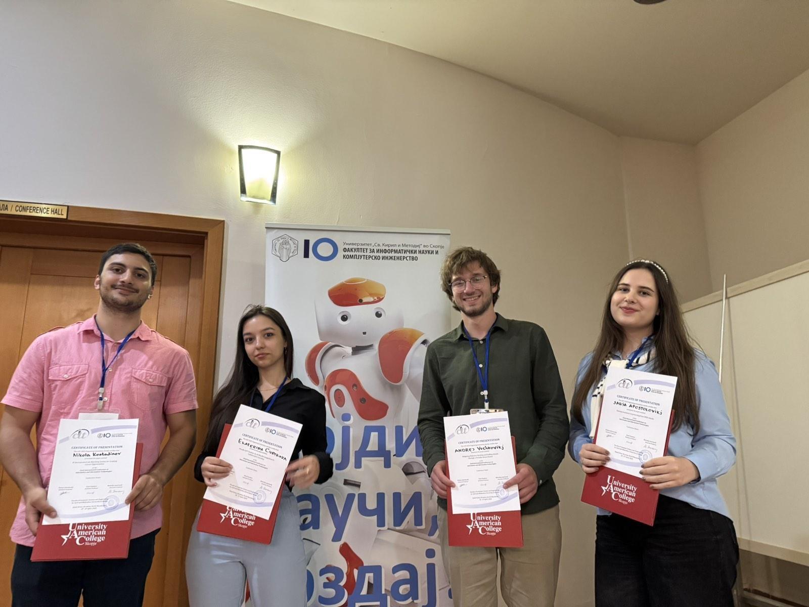 Outstanding UASC SCSIT Student Achievement at CIIT 2025