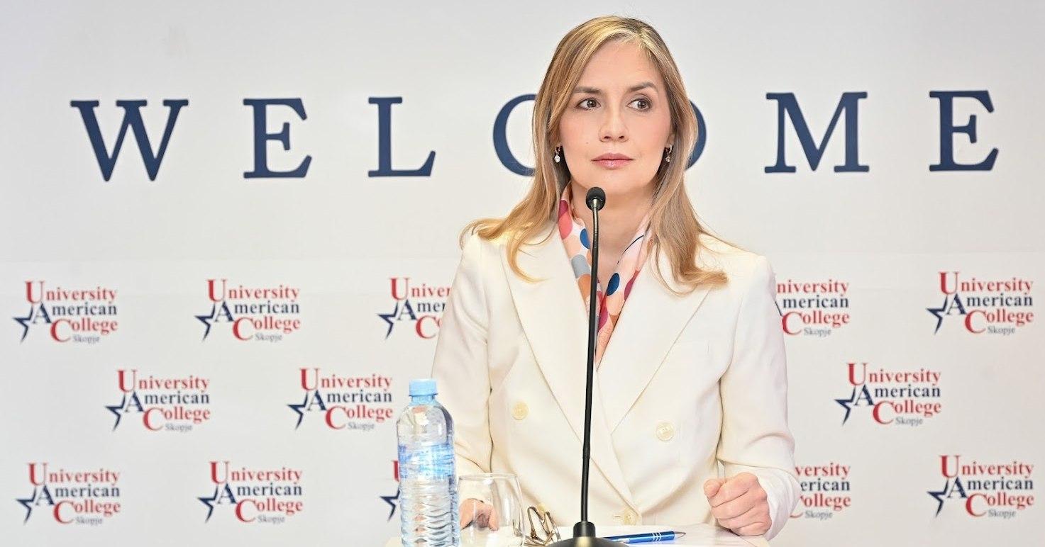 Lecture by Anita Angelovska-Bezhoska, Governor of the National Bank of Macedonia