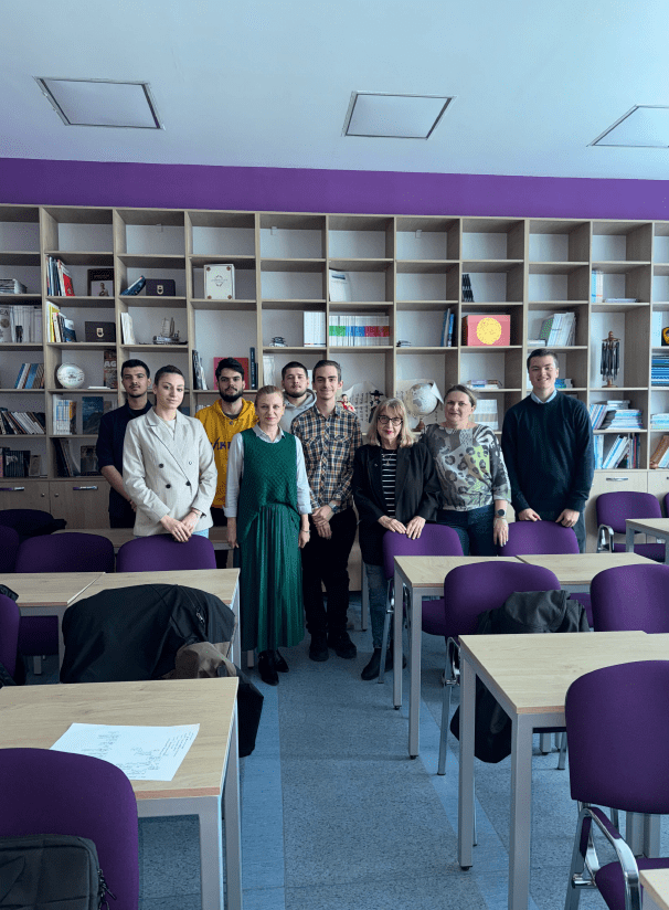 Visited to the Romanian-American University (RAU) in Bucharest by Prof. Marija Stanojeska
